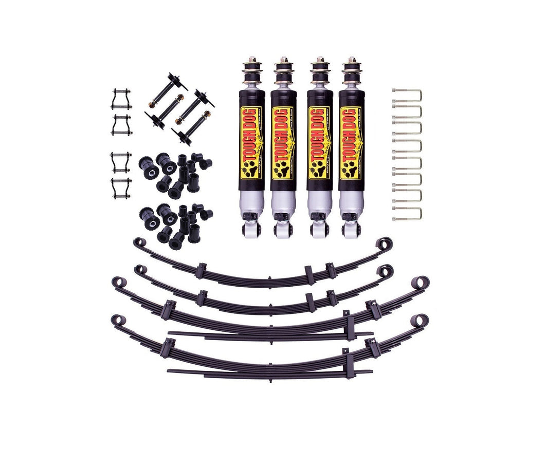 Toyota Hilux (11/1983-1997) SAF 50/50mm suspension lift kit - Tough Dog Adjustable