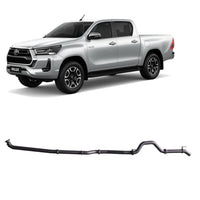 Toyota Hilux (2015 - 2025) N80 GUN 2.8L Redback Extreme Duty Exhuast