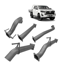 Load image into Gallery viewer, Redback Extreme Duty 3.5" DPF Back Exhaust for Toyota Hilux 2.8L N80 (2015 - on)
