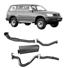 Load image into Gallery viewer, Redback Extreme Duty Exhaust for Toyota Landcruiser 105 Series Wagon (03/1998 - 10/2007)
