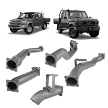 Load image into Gallery viewer, Redback Extreme Duty 4&quot; Turbo Back Exhaust with Resonator for Toyota Landcruiser 79 Series Dual Cab (2012 - 2023)
