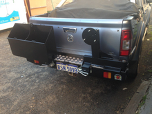 Load image into Gallery viewer, Isuzu D-Max (2008-2012) Outback Accessories Rear Bar (SKU: TWCCR)
