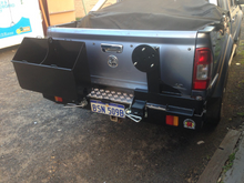 Load image into Gallery viewer, Holden Rodeo RA (2003-2007) Outback Accessories Rear Bar (SKU: TWCCR)
