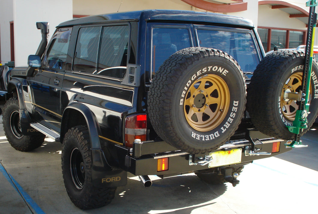 Nissan Patrol (1988-1999) GQ Wagon Outback Accessories Rear Bar (SKU: TWCGQ)