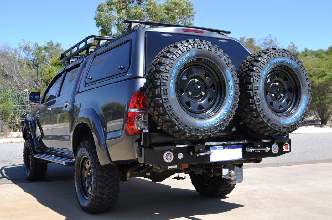 Toyota Hilux (2011 -2015) Vigo Champ 4WD Outback Accessories Rear Bar (SKU: TWCHLX2)