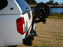Load image into Gallery viewer, Nissan Navara (2005-2015) D40 4WD Well Body Outback Accessories Rear Bar (SKU: TWCNAV2)
