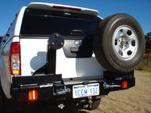 Load image into Gallery viewer, Nissan Navara (2005-2015) D40 4WD Well Body Outback Accessories Rear Bar (SKU: TWCNAV2)
