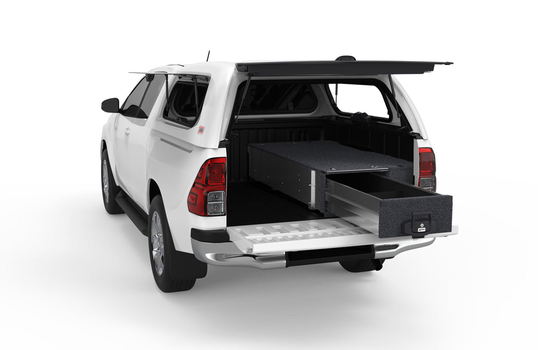 Toyota Hilux (03/2005-09/2015) 4WD Interiors Single Drawer with Fixed Top