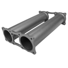 Load image into Gallery viewer, Redback Extreme Duty Twin 4&quot; Muffler Delete for Toyota Landcruiser 79 Series Double Cab
