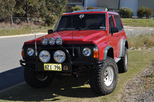 Load image into Gallery viewer, Nissan Patrol (1988-1999) GQ Leaf Spring Xrox Bullbar (SKU: XRGQL)
