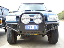 Load image into Gallery viewer, Nissan Patrol (1997-2004) GU Series 1, 2 &amp; 3 Xrox Bullbar (SKU: XRGU1)
