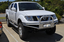 Load image into Gallery viewer, Nissan Navara (2005-2010) D40 Spanish Built Xrox Bullbar (SKU: XRNAV2-S)
