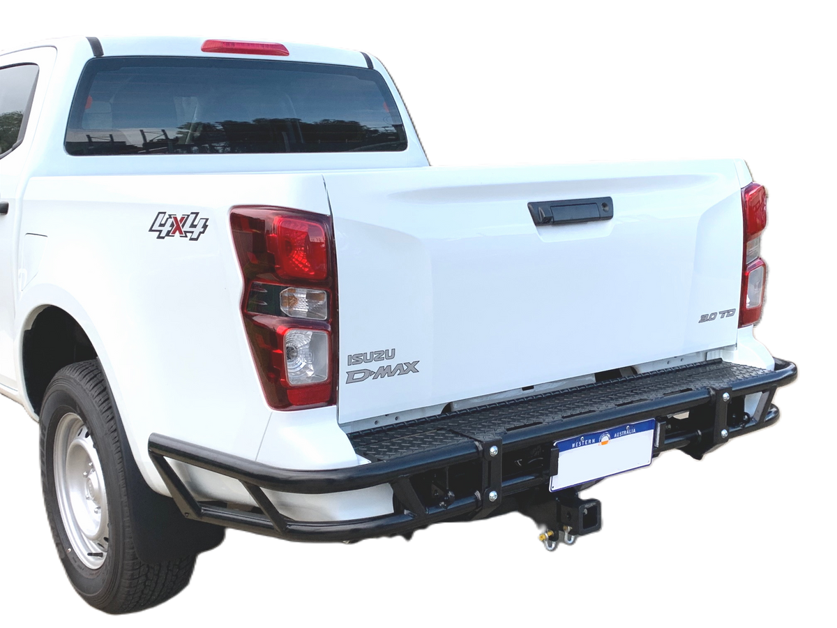 D Max Rear Bar Holden D-Max (2019-2022) Xrox® Rear Step Tube Bar – Canyon Off-Road