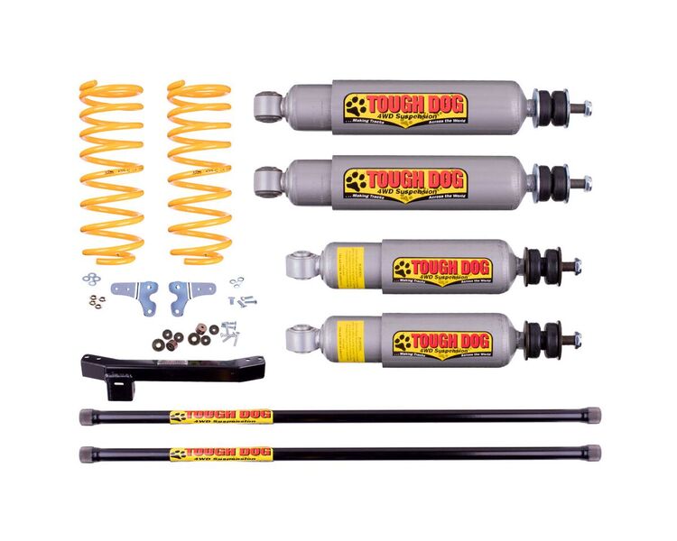 Toyota Landcruiser (1990-2007) 100 series IFS Series 50mm suspension lift kit - Tough Dog 53mm