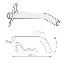 Load image into Gallery viewer, TAG Tow Ball Mount and Direct Fit Wiring Harness Kit For Toyota Hilux N80 (10/2015 - on)

