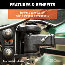 Load image into Gallery viewer, CURT TruTrack™ 4P Weight Distribution Hitch with 4x Sway Control (800lb)
