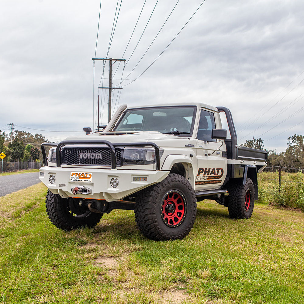 Toyota Landcruiser 79 Series (2007-2023) Phat Bars Bull Bar – Canyon ...