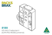 Load image into Gallery viewer, Racksbrax HD Hitch Tradesman II
