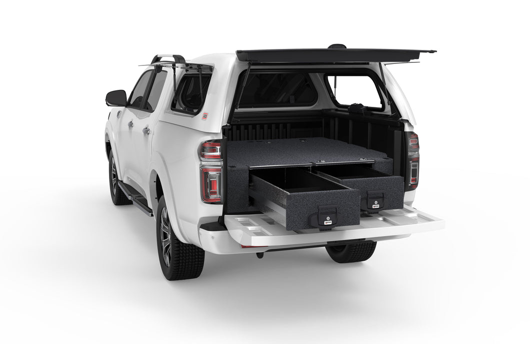 Great Wall Cannon (2022-2025) 4WD Interiors Fixed Floor Drawers Dual Cab