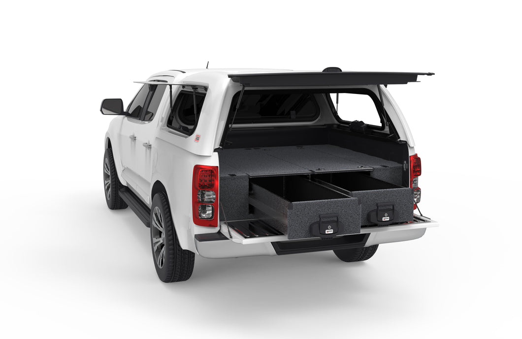 Holden Colorado (2012-2020) RG 4WD Interiors Fixed Floor Drawers Rg Dual Cab