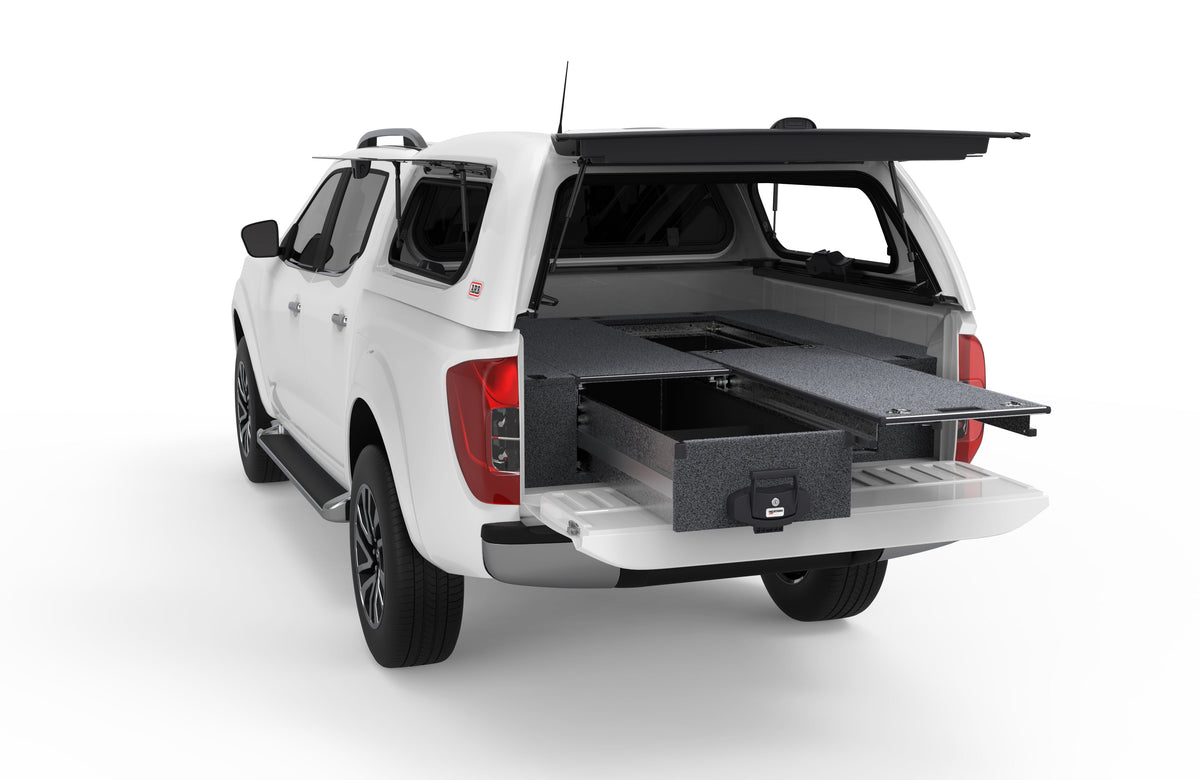 Nissan Navara (2015-2025) NP300 4WD Interiors Single Roller Floor Draw ...