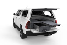 Load image into Gallery viewer, Toyota Hilux (2021-2025) N80 GUN 4WD Interiors Single Roller Floor Drawers Dual Cab
