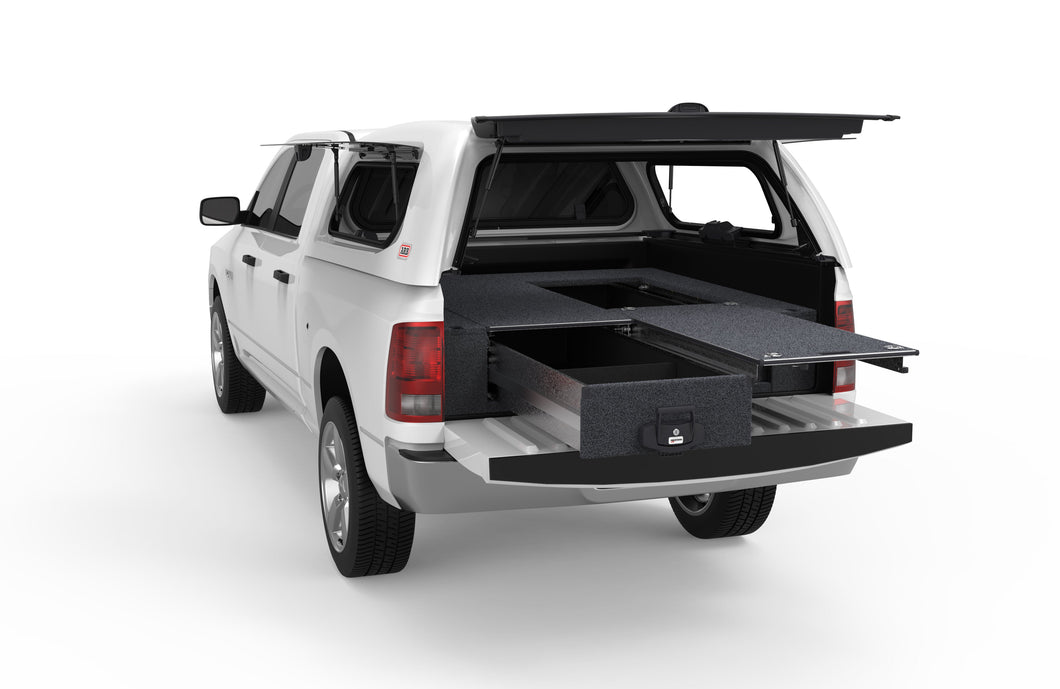 Ram 1500 (2020-2025) 1500 4WD Interiors Single Roller Floor Drawers Express Crew Cab