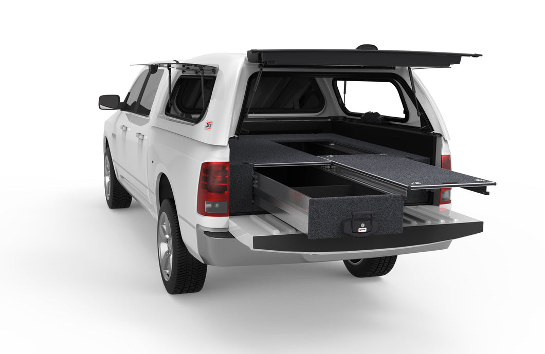 Ram 1500 (2020-2025) 1500 4WD Interiors Single Roller Floor Drawers Express Quad Cab