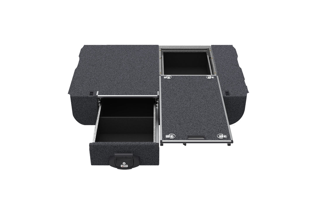 Toyota Landcruiser 70 Series (2009-2021) 76 Series 4WD Interiors Single Roller Floor Drawers Wagon