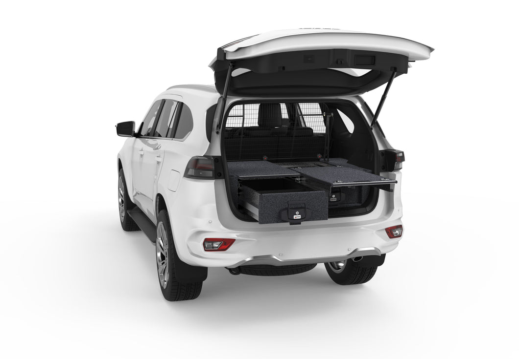 Isuzu MU-X (2021-2025) Generation 2 4WD Interiors Single Roller Floor Drawers Wagon