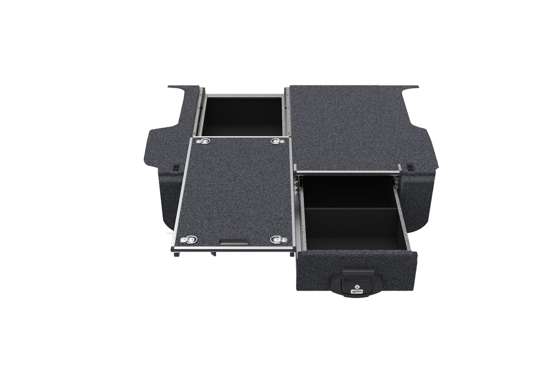 Toyota Landcruiser Prado 250 Series (2024-2026) Altitude 4WD Interiors Single Roller Floor Drawers