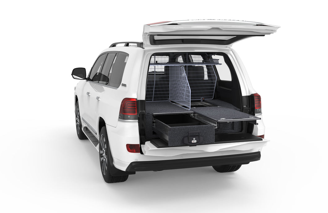 Toyota Landcruiser 200 Series (2007-2021) VX 4WD Interiors Single Roller Floor Drawers Wagon