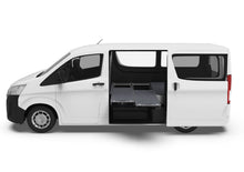 Load image into Gallery viewer, Toyota Hiace (2005-2025) Side Access 4WD Interiors Dual Roller Floor Drawers Van
