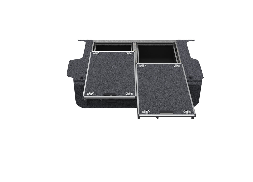 Toyota Landcruiser Prado 250 Series (2024-2026) Kakadu 4WD Interiors Dual Roller Floor Drawers