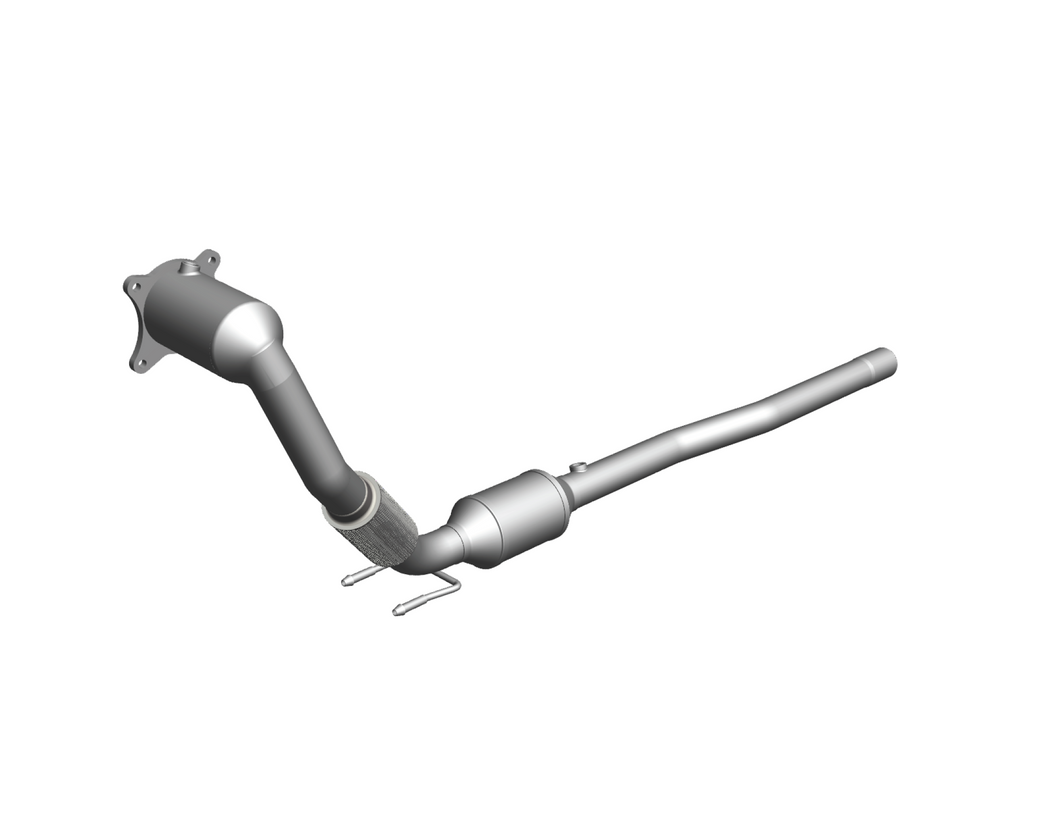 Redback Enviro Catalytic Converter for Volkswagen Jetta (03/2005 - 07/2014), Golf (05/2005 - 09/2009), EOS (02/2007 - 08/2015), Audi A3 (09/2004 - 04/2013)