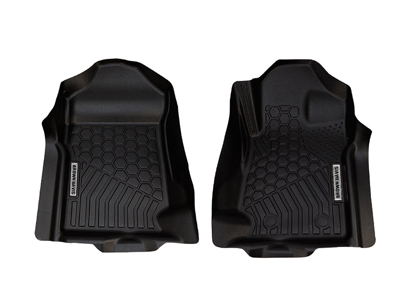 Toyota Landcruiser 79 Series (2016-2023) SINGLE CAB Brown Davis 4WD Moulded Floor Mats