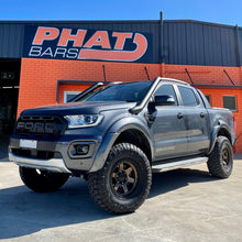 Load image into Gallery viewer, Ford Ranger (2012-2022) PX,PXII,PXIII 3.2L Phat Bars 4&quot; Stainless TWIN Snorkels
