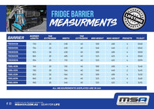 Load image into Gallery viewer, MSA Fridge Barrier to suit DS50 Drop Slide (SKU: FBDS50N)
