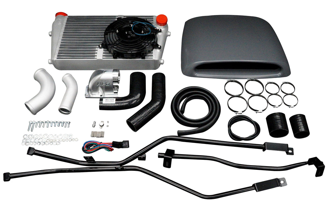 Toyota Landcruiser 80 Series (1990-2008) (1HD-FT/1-HZ) HPD Series 2 TOP Mount Intercooler Kit (SKU: IK-801HZ-S2T)