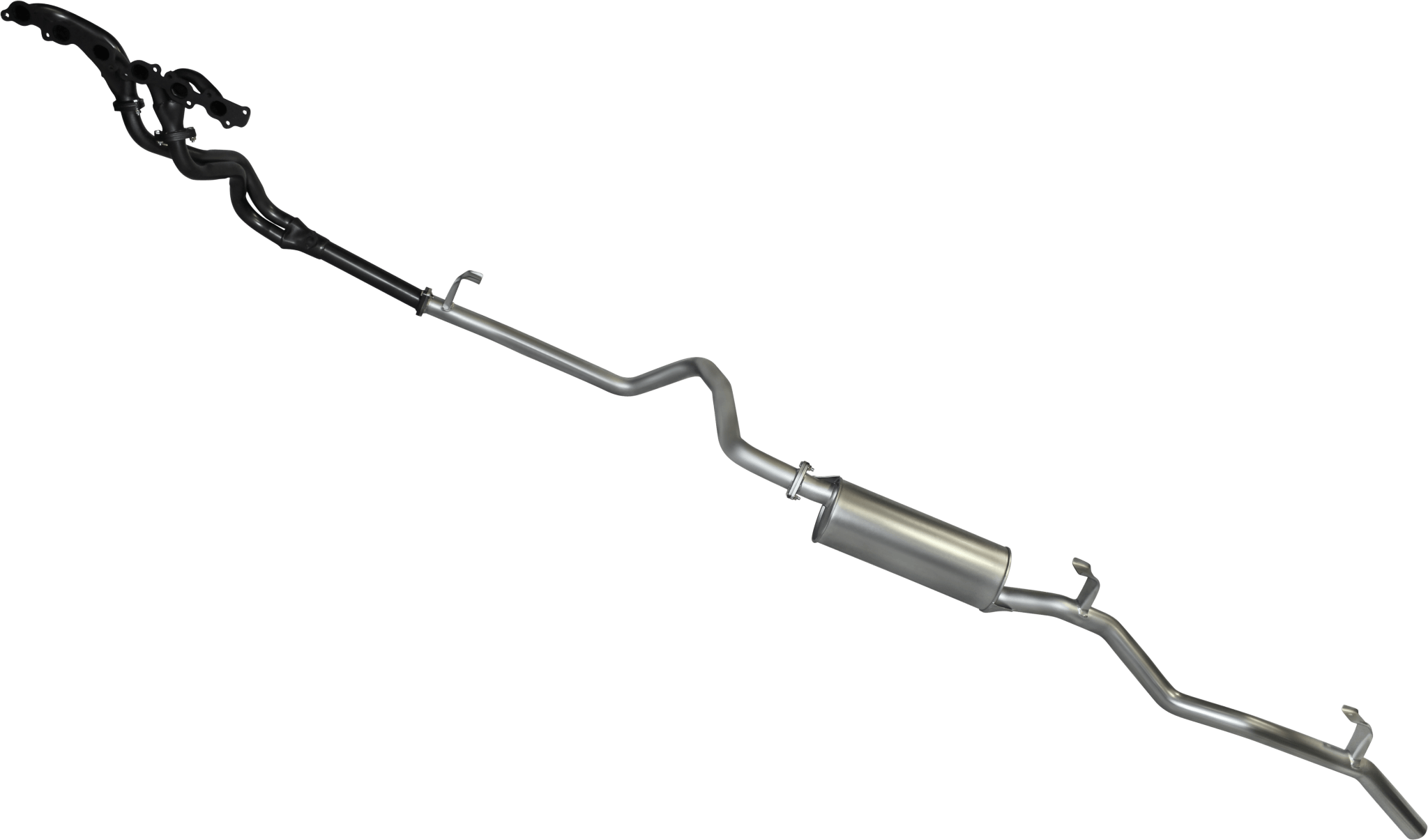 Toyota Landcruiser 75 Series (1994-1999) FJZ75, FJZ78 4.5L Petrol Ute & Troop Carrier Manta Exhaust - Canyon Off-Road