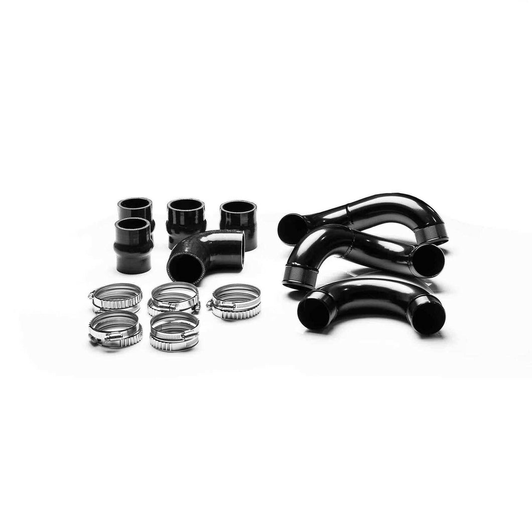 Ford Ranger (2012-2020) 3.2L Intercooler hard pipe kit Powdercoated Black option (SKU: PWA62593B)
