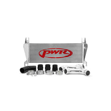 Load image into Gallery viewer, Ford Ranger (2012-2022) 3.2L 68mm Intercooler and Pipe Kit (Billet Outlets) (SKU: PWI53860K)
