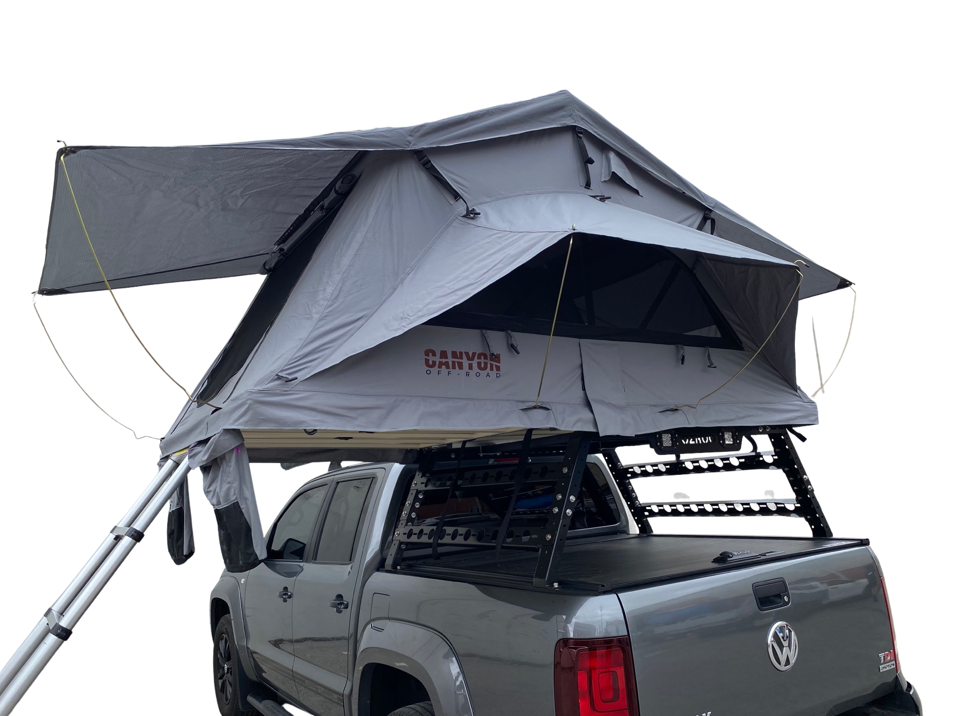 2 person roof top tent Canyon Off-Road 2 Person Roof Top Tent (SOFT SHELL SHORT STYLE) PANORA