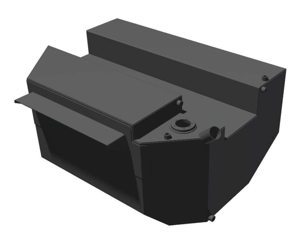 Ford Ranger (2011-2021) PX-125Lt STEEL AUXILIARY Brown Davis Fuel Tank ...