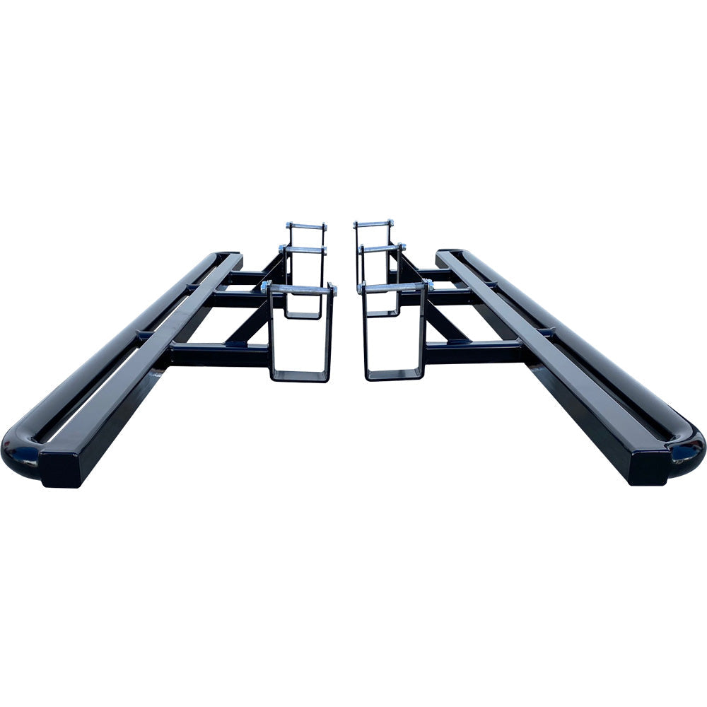Ford Ranger RAPTOR (2019-2022) PX3 (FLAT) Phat Bars Rock Sliders/Side Steps – Powdercoated