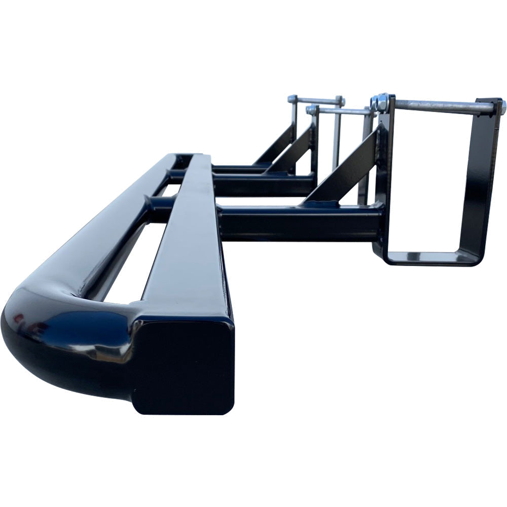 Isuzu D-Max (2012-2020) (FLAT) Phat Bars Rock Sliders/Side Steps – Powdercoated