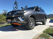 Load image into Gallery viewer, Toyota Fortuner (2005-2024) (FLAT) Phat Bars Rock Sliders/Side Steps – Powdercoated
