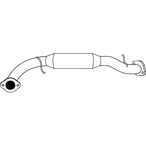 Redback Enviro Catalytic Converter to suit Ford Ranger (01/2006 - 01/2009)