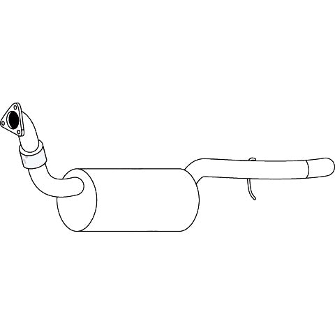 Redback Enviro Catconverters Underfloor to suit Land Rover Discovery 3 (04/2005 - 09/2009), Discovery (07/2004 - 09/2009)