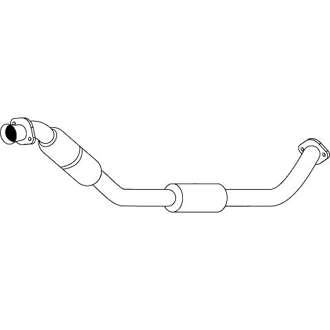 Redback Enviro Catconverters Underfloor for Holden Calais, Commodore (08/2004 - 2006)